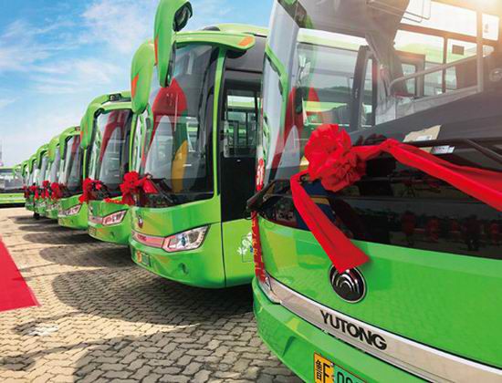 50 Yutong full electric buses delivered to Changdao Island
