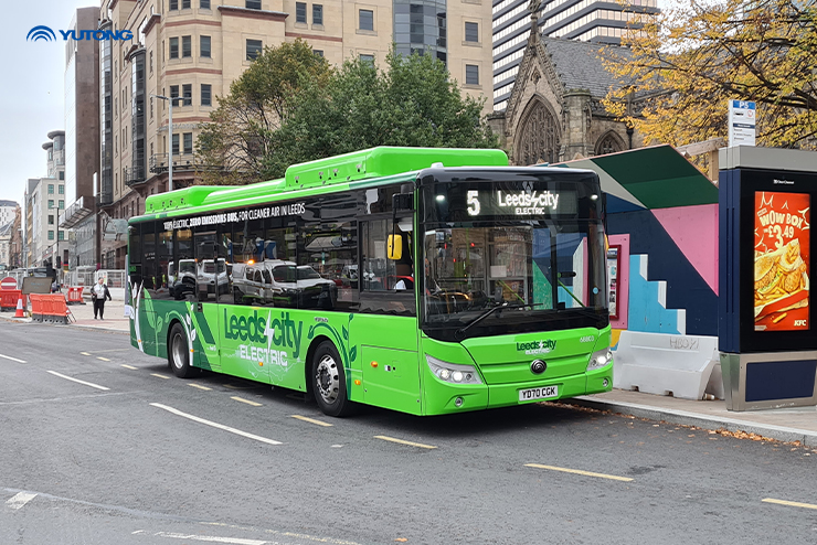 First Bus place landmark Yutong Electric bus order from Pelican Bus and Coach