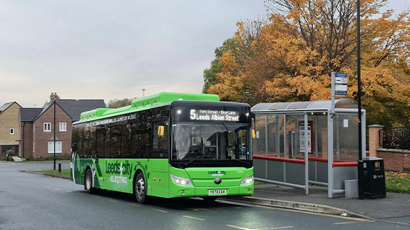 First Bus place landmark Yutong Electric bus order from Pelican Bus and Coach