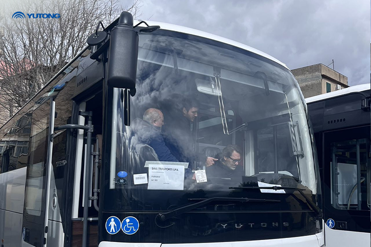 Yutong pure electric buses delivered to Italy