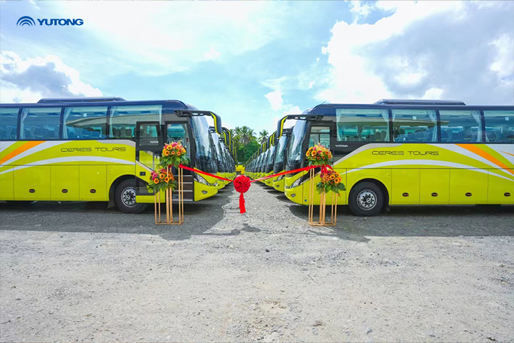 185 Yutong buses delivered to the Philippines, boosting local public transport
