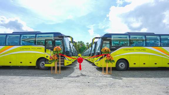 185 Yutong buses delivered to the Philippines, boosting local public transport