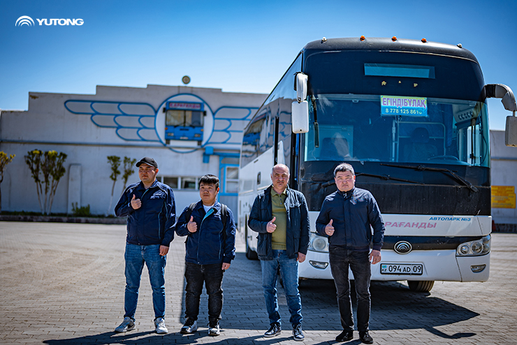 Yutong Wins the Recognition of Kazakhstan Bus Operator through Million Mileage Verification
