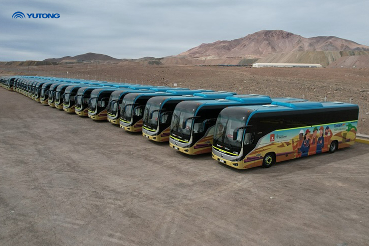 Yutong Delivers 30 Pure Electric Buses to Codelco in Chile to Facilitate Local Green Travel