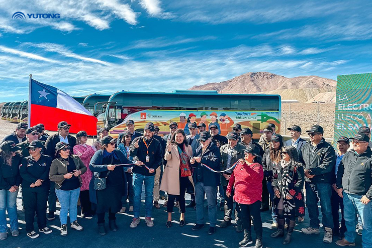 Yutong Delivers 30 Pure Electric Buses to Codelco in Chile to Facilitate Local Green Travel