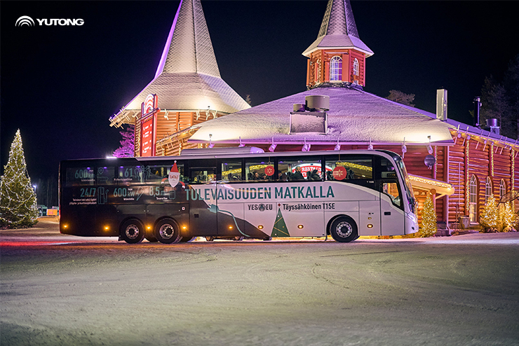 Yutong Bus T15E Showcases Exceptional Battery Performance and Driving Range in Finland Challenge