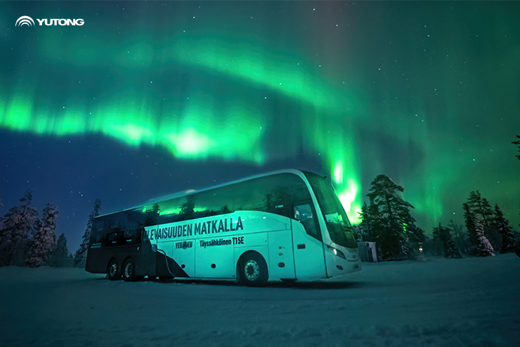 Yutong Bus T15E Showcases Exceptional Battery Performance and Driving Range in Finland Challenge