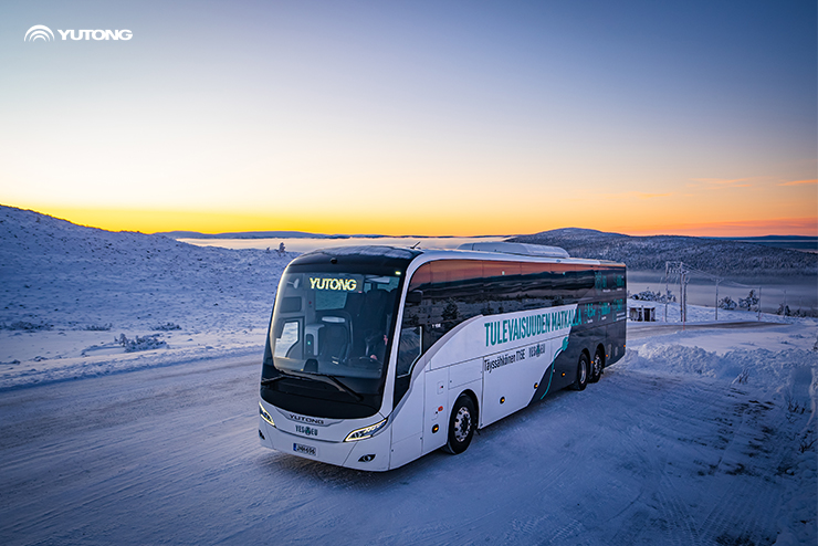 Yutong Bus T15E Showcases Exceptional Battery Performance and Driving Range in Finland Challenge