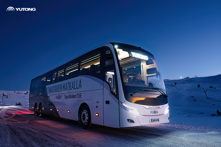 Yutong Bus T15E Showcases Exceptional Battery Performance and Driving Range in Finland Challenge