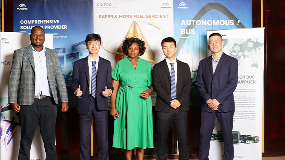 Yutong holds press conference to launch C12PRO in Zimbabwe