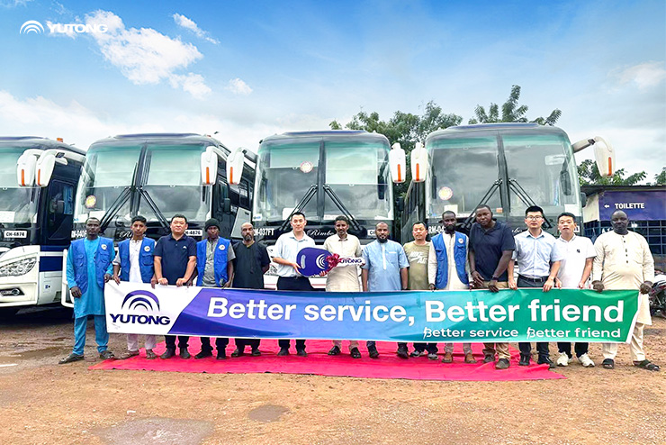World Events. Yutong’s Moments.  Yutong Supports the African International Football Tournament with 723 Buses in Morocco