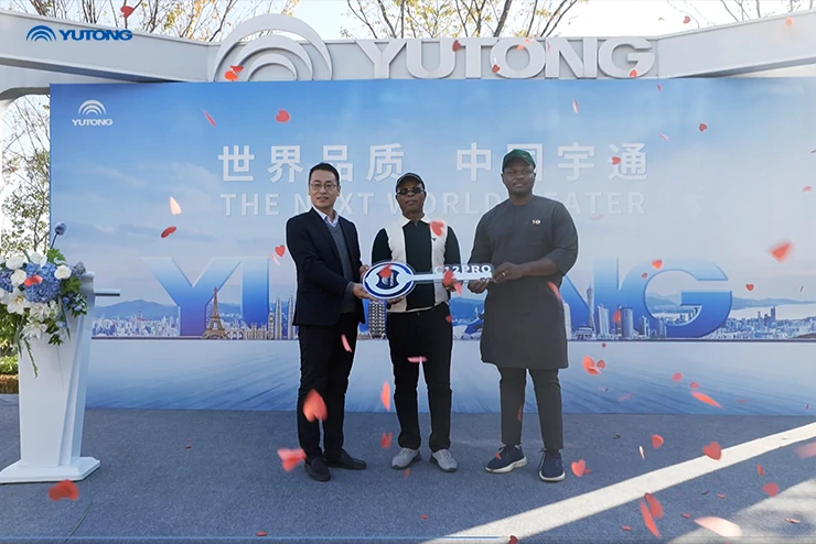 Yutong Bus Delivers 40 C12PRO Units to Nigeria, Upgrading Local Public Transport with Excellent Products and Services Yutong Bus Delivers 40 C12PRO Units to Nigeria, Upgrading Local Public Transport with Excellent Products and Services