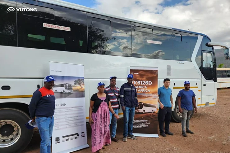 Yutong High-End Coach Model ZK6126D Lands in South Africa, Kicks Off Grand Nationwide Tour