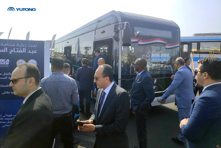 Yutong Showcases New Energy Technologies at TransMEA 2025 Expo in Egypt