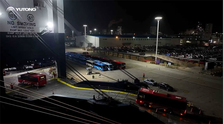 Yutong Ships 650 Buses to Algeria