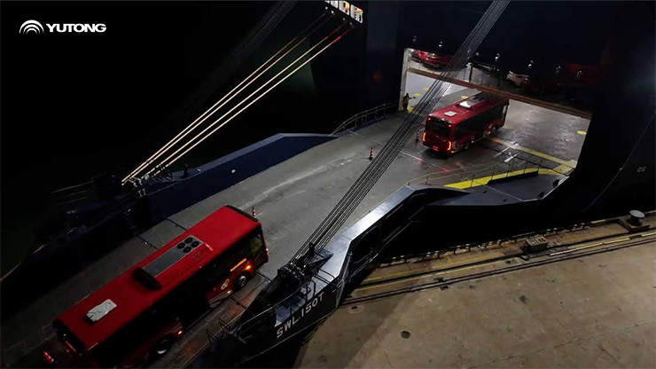 Yutong Ships 650 Buses to Algeria