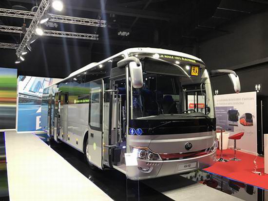 Yutong attends Busworld Kortrijk 2017