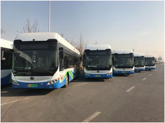 20 Yutong fuel cell buses put into use in Zhengzhou