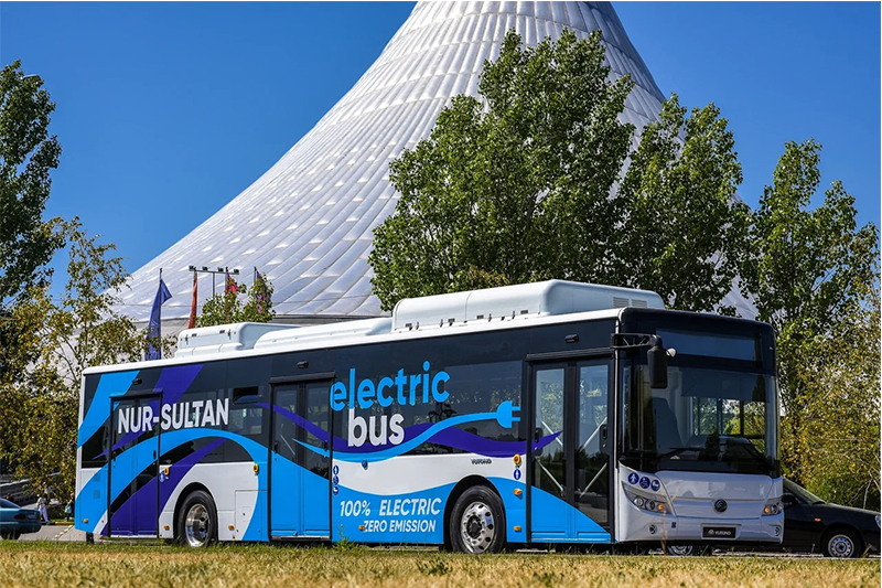 100 Yutong electric buses exported to Kazakhstan