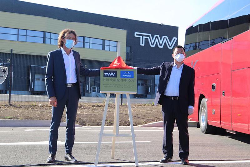 Yutong accelerates overseas expansion by establishing the largest European spare parts warehouse for China’s buses in France