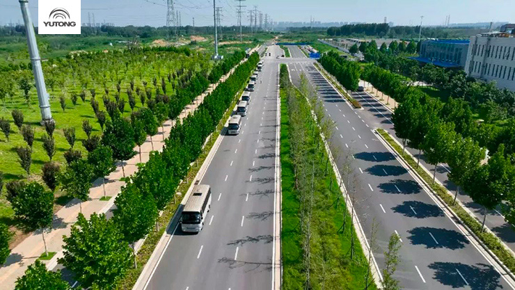 40 Units of Yutong T7 About to Serve the SCO Summit