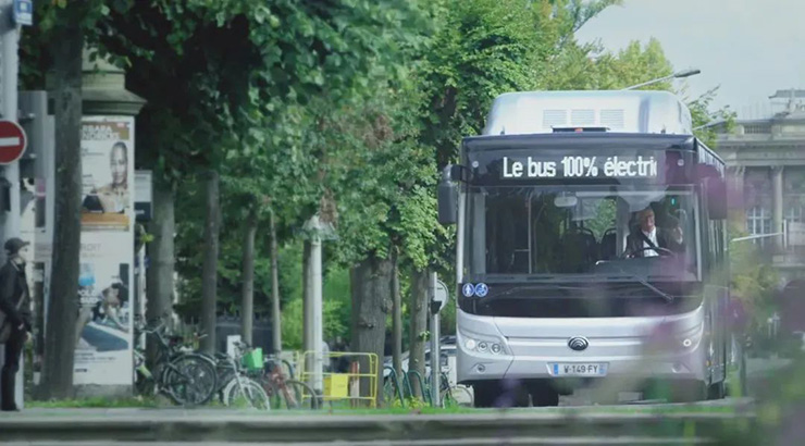 Yutong Ranks First in Sales of Battery Electric Buses in Europe