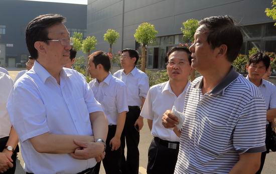 Provincial party chief inspects Yutong