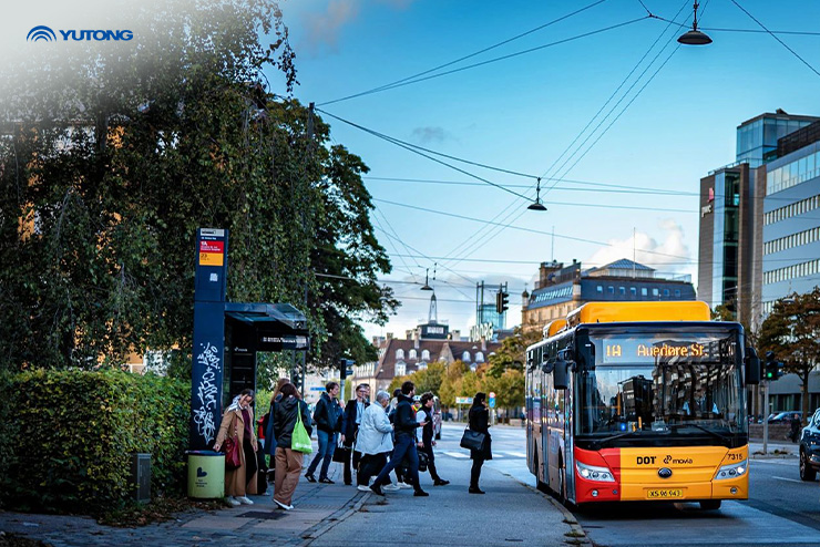 Yutong delivers 126 e-buses to Denmark