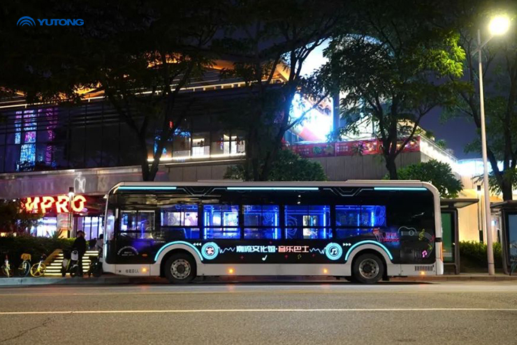 Yutong new energy buses showcase at CIB EXPO