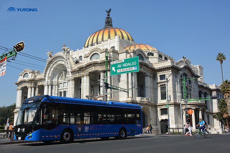 Yutong new energy buses on worlds roads