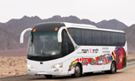 The first China-made bus launched in Israel