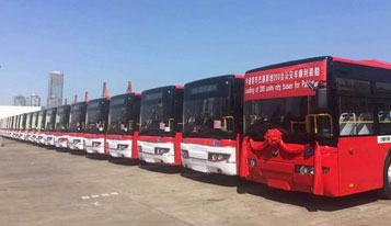 200 Yutong buses shipped to Pakistan