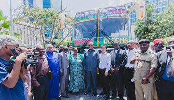 Yutong successfully held promotional activities for F12 Plus in Tanzania