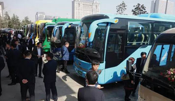 Yutong holds promotion press for new energy city buses