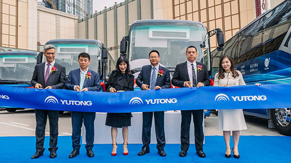 Yutong opens a new era of green mobility in Macau