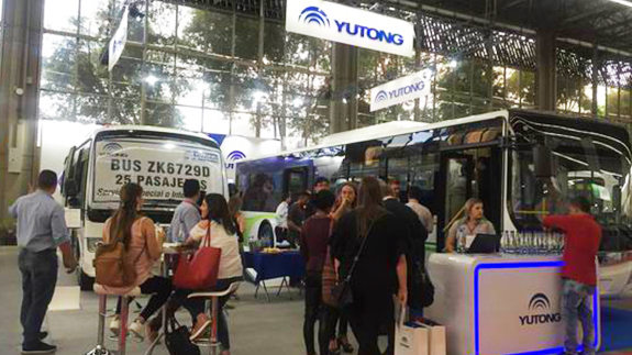 Yutong attends Busworld Academy LA