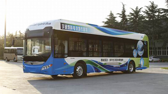 Yutong hydrogen fuel cell buses win the bid in a UN project