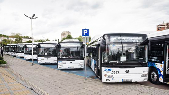 22 Yutong NG buses put into operation in Bulgaria