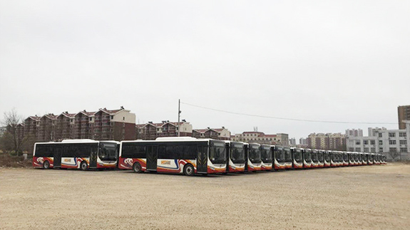 Yutong wins a big order of 83 full electric city buses in NE China