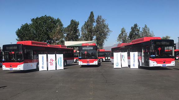 100 Yutong EVs delivered to Chile, leading the Chinese bus brand in Latin America