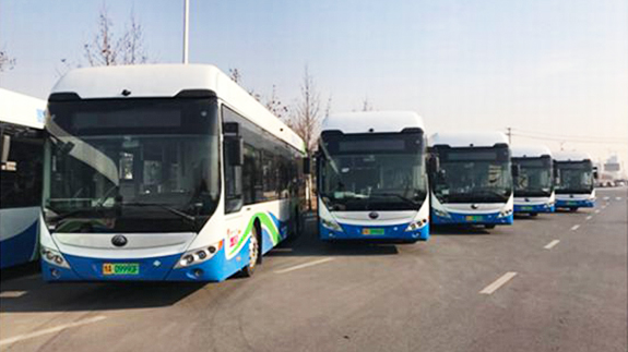 20 Yutong fuel cell buses put into use in Zhengzhou