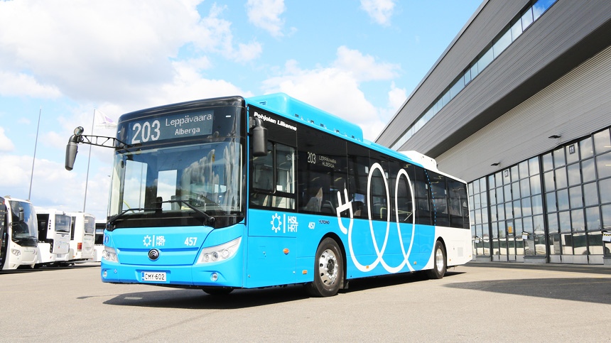 33 Yutong full electric buses delivered to Finland