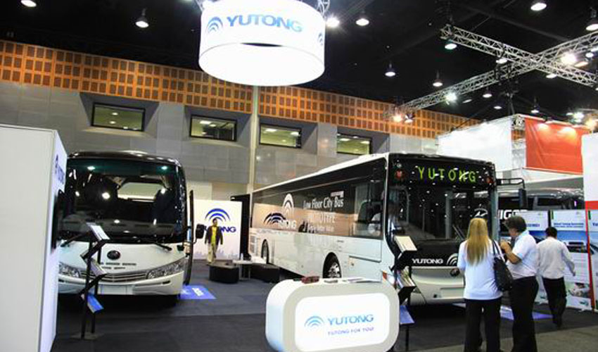 Yutong appears at Australasia Bus & Coach Conference & Expo