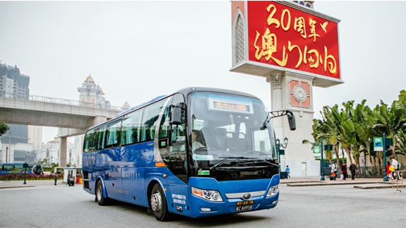 Yutong buses serve the 20th anniversary celebration of Macau’s return