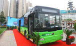 Yutong unveils its new hybrid bus in Zhengzhou Science Exhibition