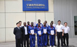 Service staff from Ghana trained in Yutong