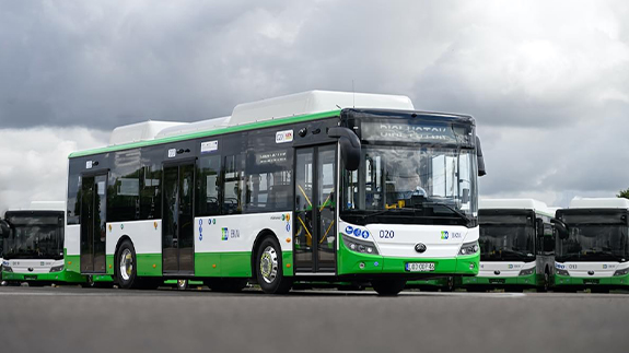 Yutong E12 battery electric bus unveils in BIALYSTOK, Poland