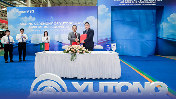 87 Yutong apron buses to Saudi Arabia