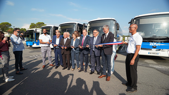 Yutong totally exports 135 battery electric intercity buses to France