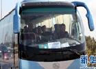 Yutong buses carry Chinese nationals to evacuate from Libya